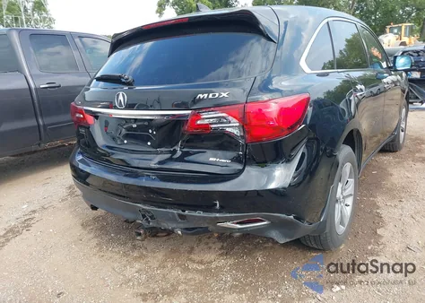 2014 Acura Mdx from USA, damaged, VIN 5FRYD4H26EB018420